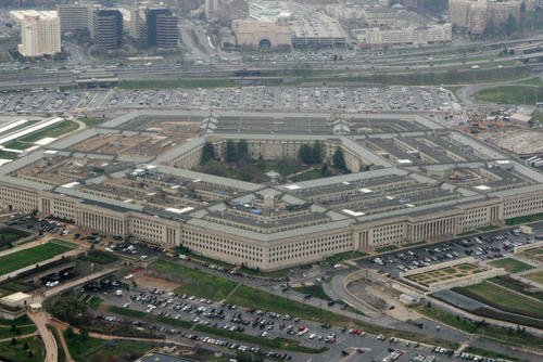 The Pentagon in Washington, March 27, 2008. 
