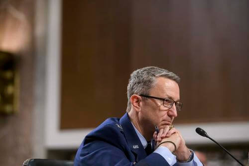 Air Force Lieutenant General John D. Caine (Retired) testifies